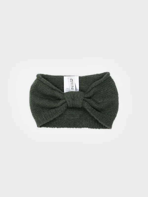Amelia fascia per capelli cashmere rigenerato