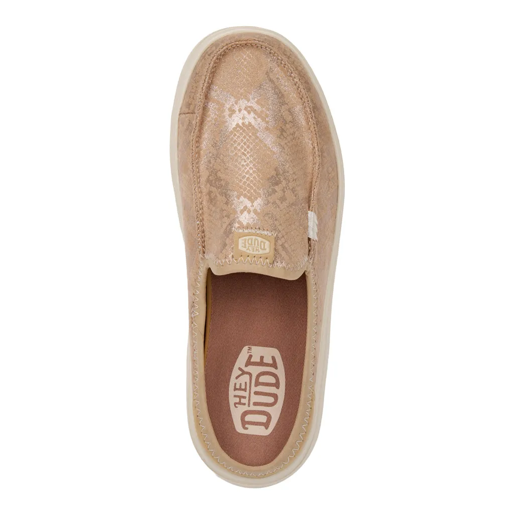 Austin Lift Metallic Snake - Sand