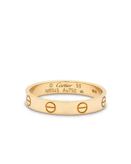 Cartier Gold Love Ring 3.6mm Model Number B4085059
