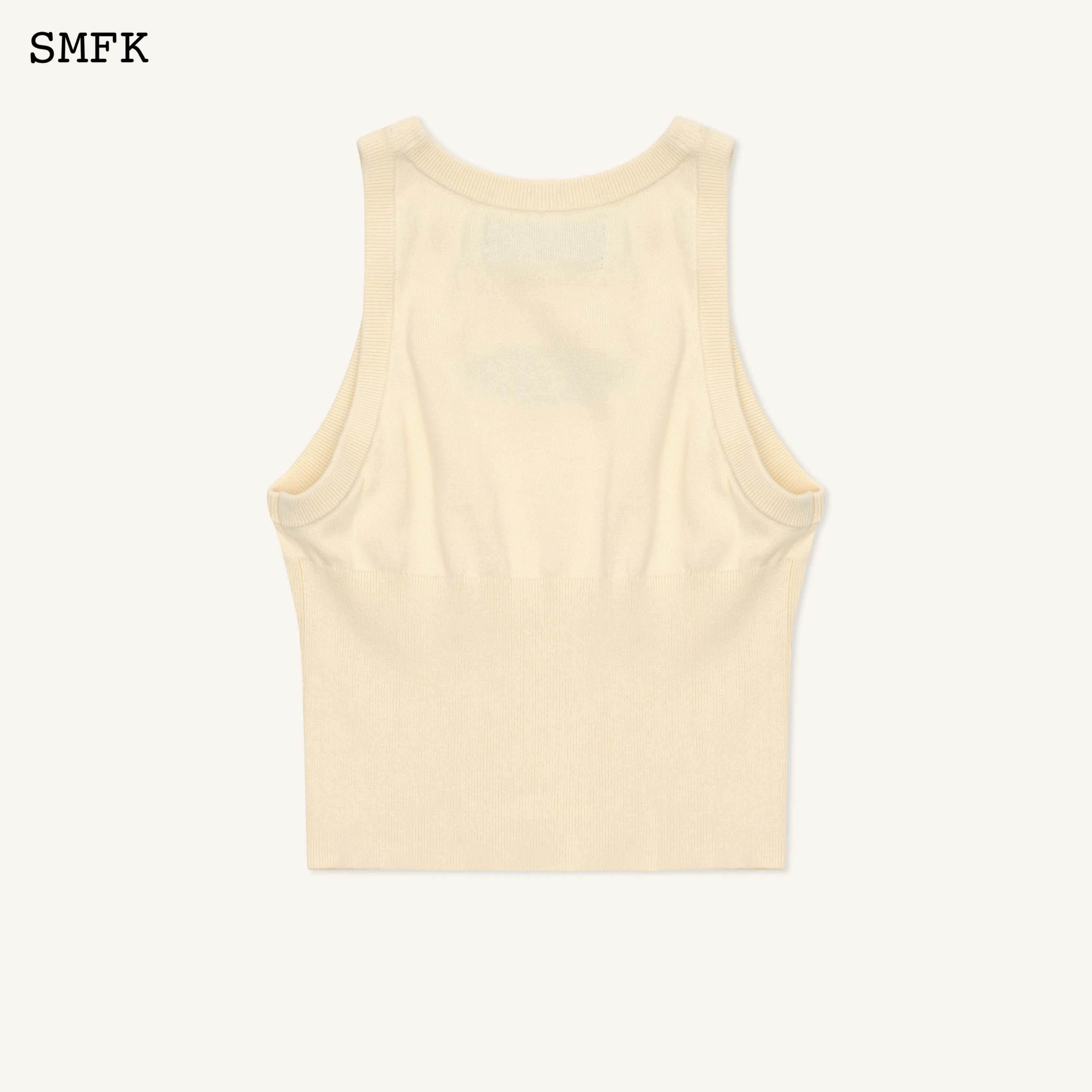 Compass Cream Vintage Vacation Knitted Vest