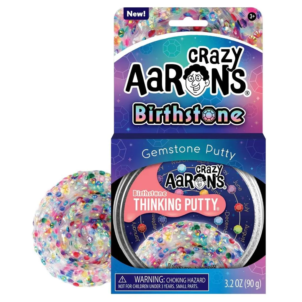 Crazy Aaron's Birthstone Thinking Putty