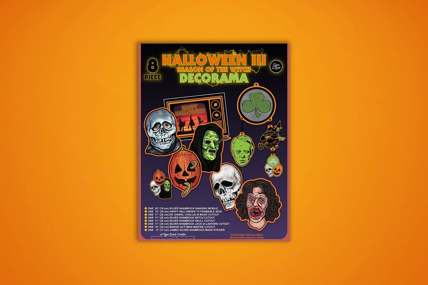 Halloween III Season of the Witch Inspired Decorama Collector's Set