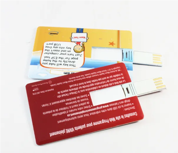 High quality full color RFID Card with USB Flash Drive