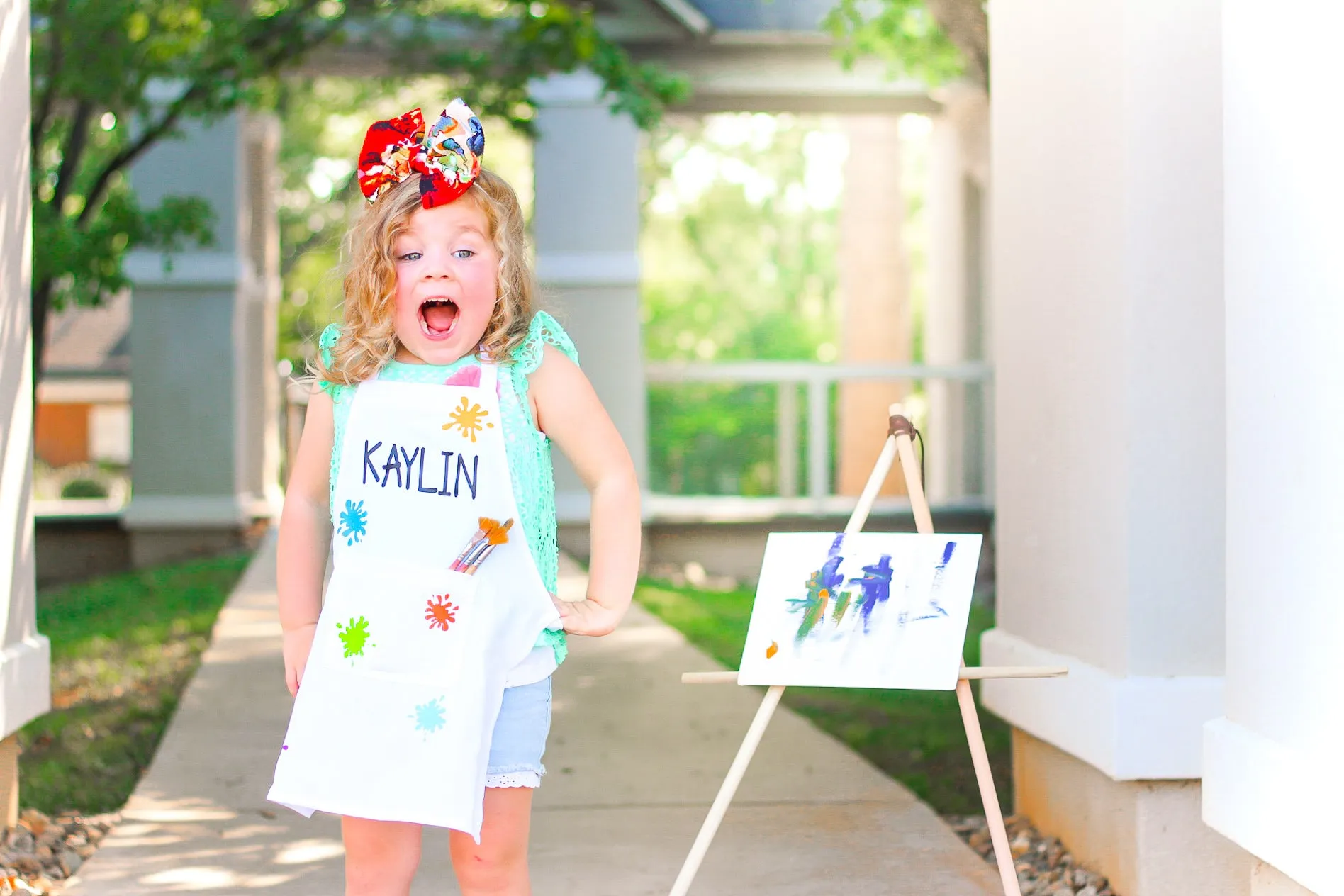 Kids Art Apron