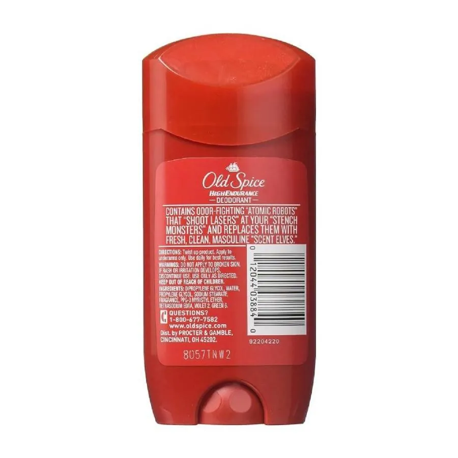 Old Spice High Endurance Deodorant Fresh Scent 3 Oz - 240 pack