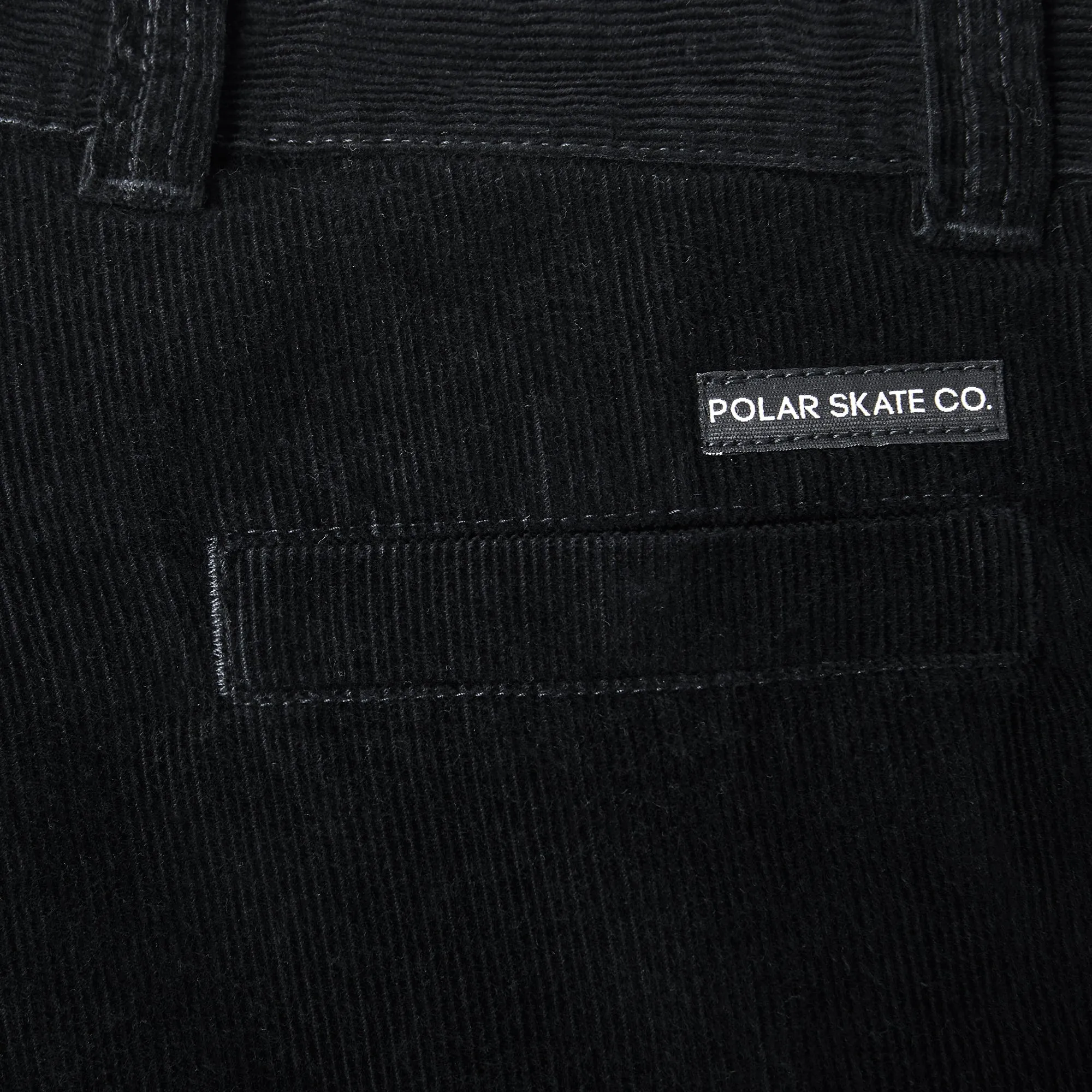 Polar Skate Co. Paul Grund Cord Chino Pants - Black