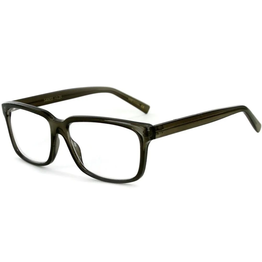 "Islander RX06" Wayfarer Reading Glasses in RX-Able Frames for Men and Women