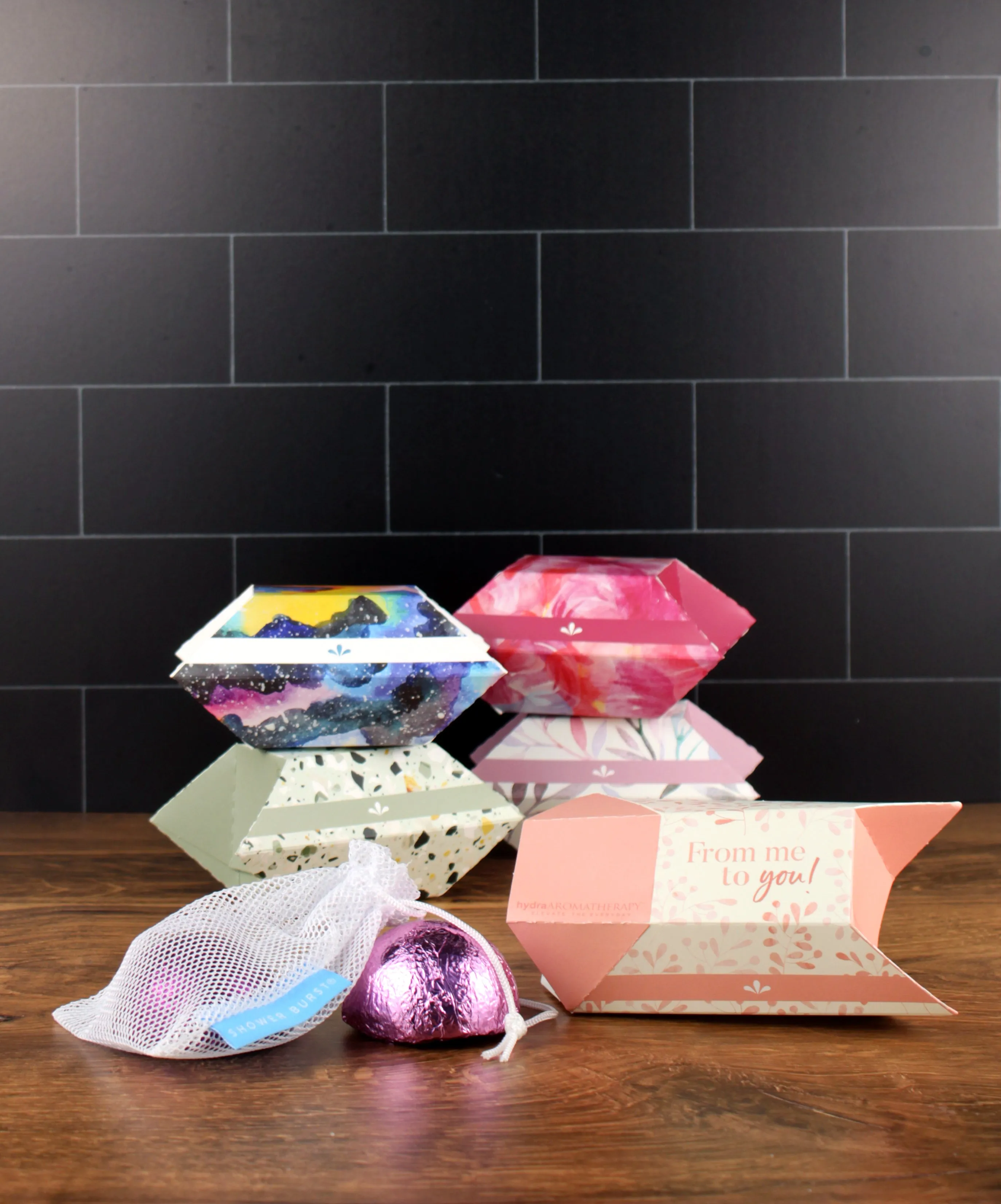 Shower Burst® Gift Box in Terrazzo