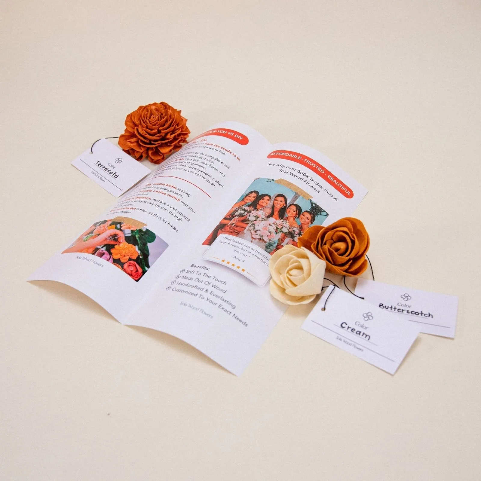 Test Free Limited Offer - Sola Wood Flowers Sample