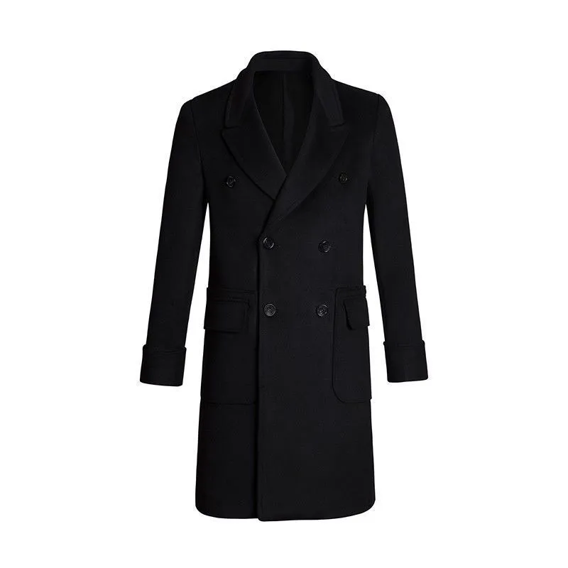 Winter Woolen Trench Coat