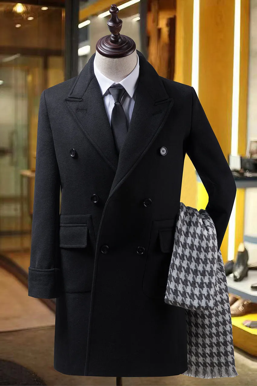 Winter Woolen Trench Coat