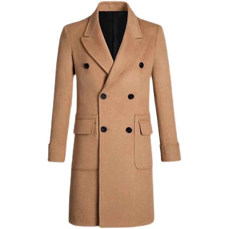 Winter Woolen Trench Coat