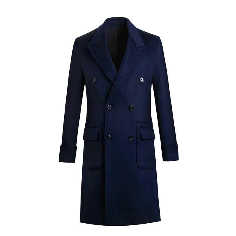 Winter Woolen Trench Coat